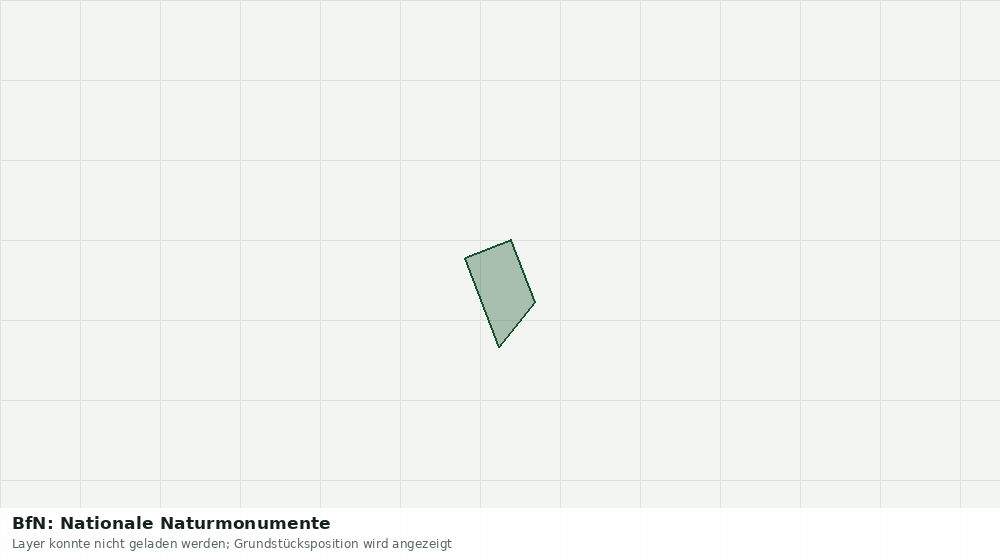 Statische Kartenansicht: BfN: Nationale Naturmonumente