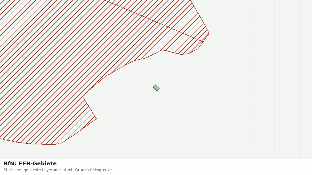 Statische Kartenansicht: BfN: FFH-Gebiete