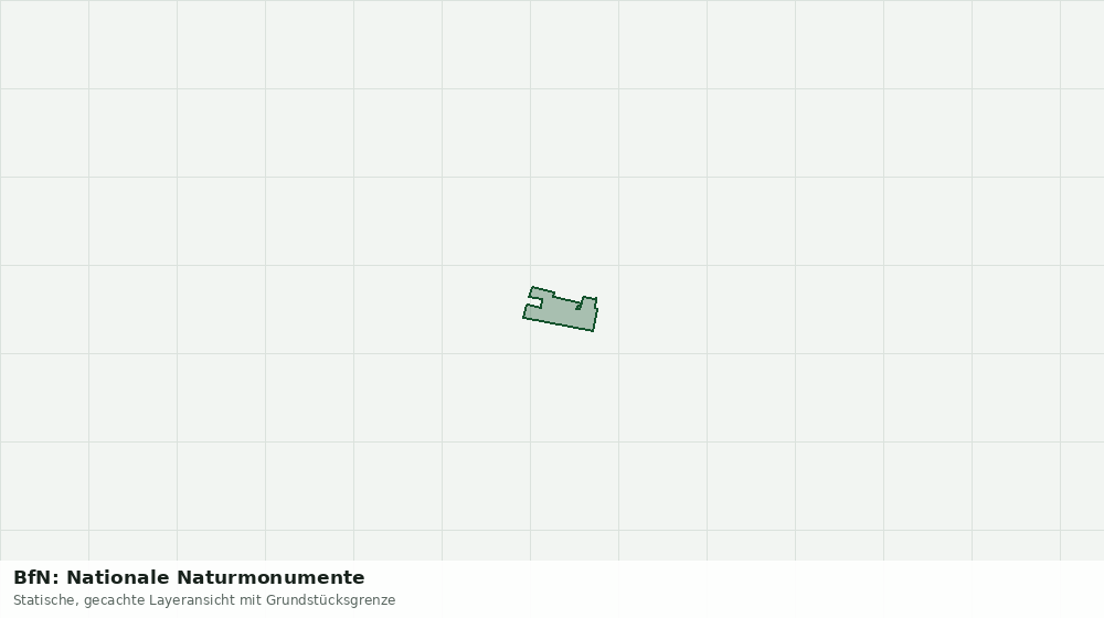Statische Kartenansicht: BfN: Nationale Naturmonumente