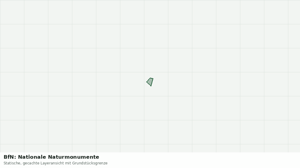Statische Kartenansicht: BfN: Nationale Naturmonumente