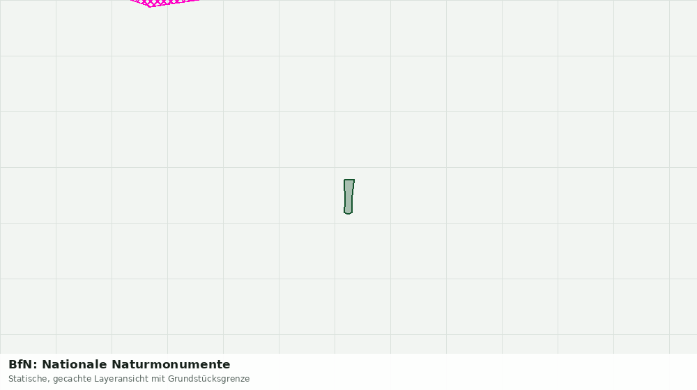 Statische Kartenansicht: BfN: Nationale Naturmonumente