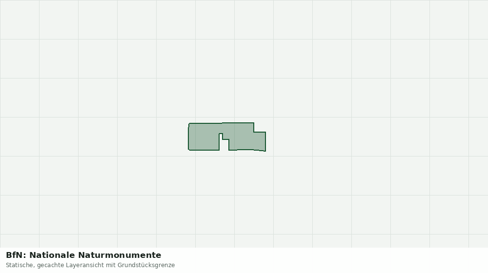 Statische Kartenansicht: BfN: Nationale Naturmonumente