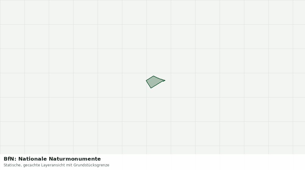 Statische Kartenansicht: BfN: Nationale Naturmonumente