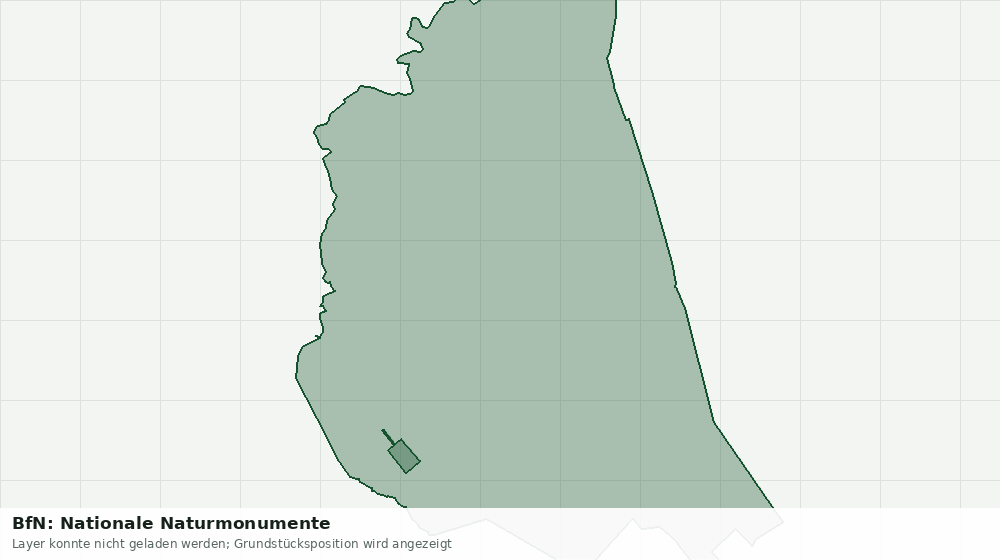 Statische Kartenansicht: BfN: Nationale Naturmonumente