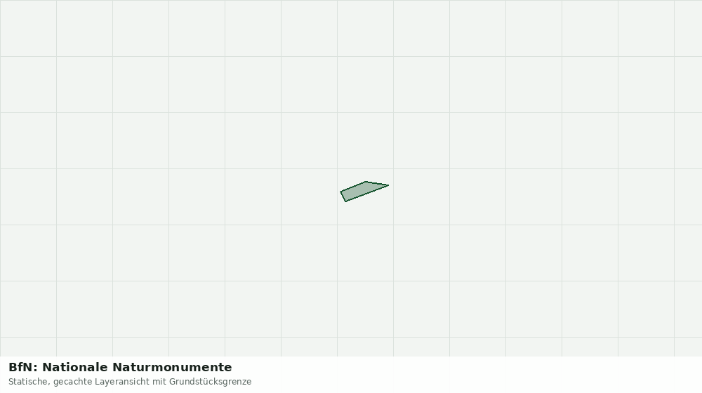 Statische Kartenansicht: BfN: Nationale Naturmonumente