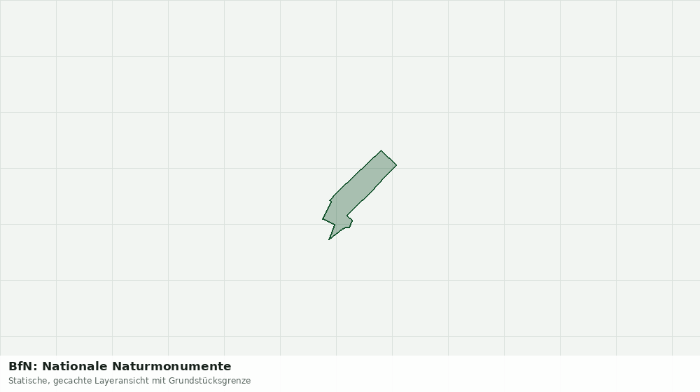 Statische Kartenansicht: BfN: Nationale Naturmonumente