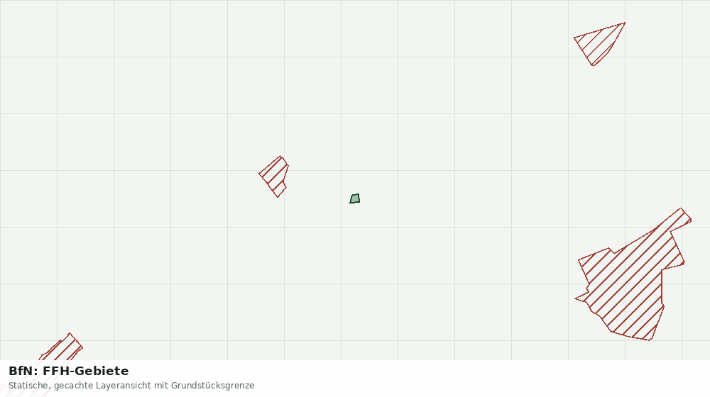 Statische Kartenansicht: BfN: FFH-Gebiete