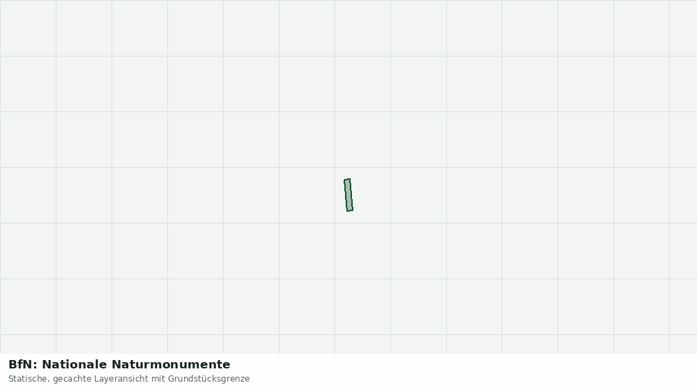 Statische Kartenansicht: BfN: Nationale Naturmonumente