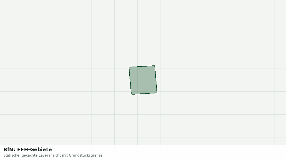 Statische Kartenansicht: BfN: FFH-Gebiete