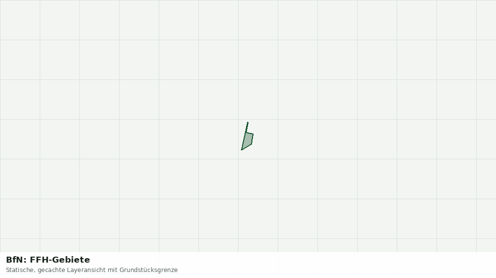 Statische Kartenansicht: BfN: FFH-Gebiete