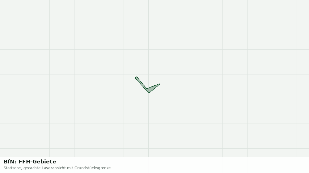 Statische Kartenansicht: BfN: FFH-Gebiete