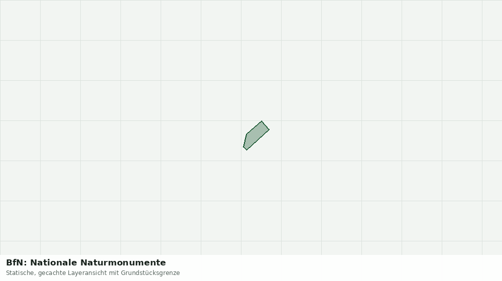 Statische Kartenansicht: BfN: Nationale Naturmonumente