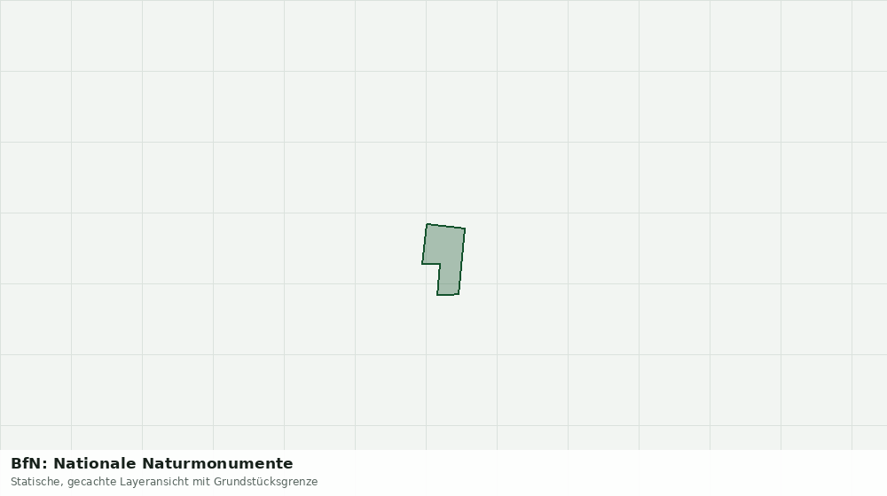 Statische Kartenansicht: BfN: Nationale Naturmonumente