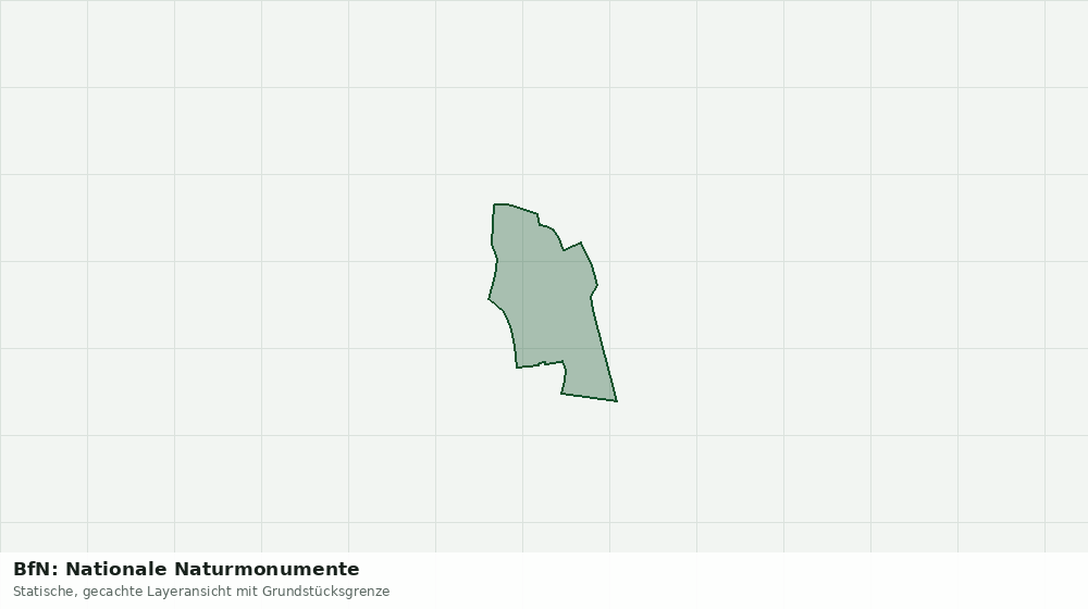 Statische Kartenansicht: BfN: Nationale Naturmonumente
