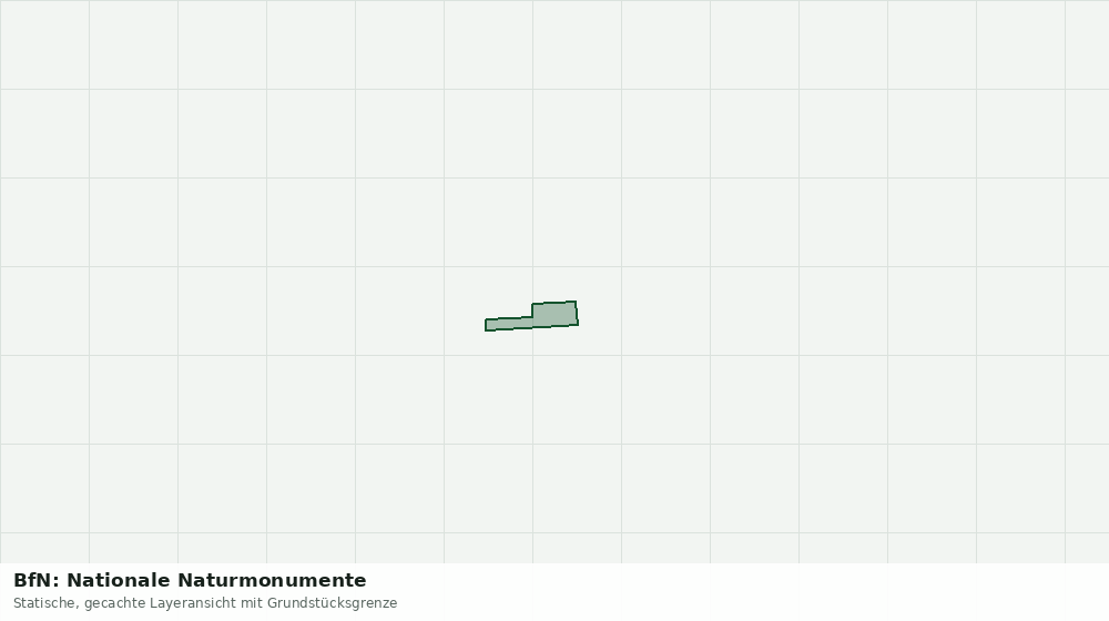 Statische Kartenansicht: BfN: Nationale Naturmonumente