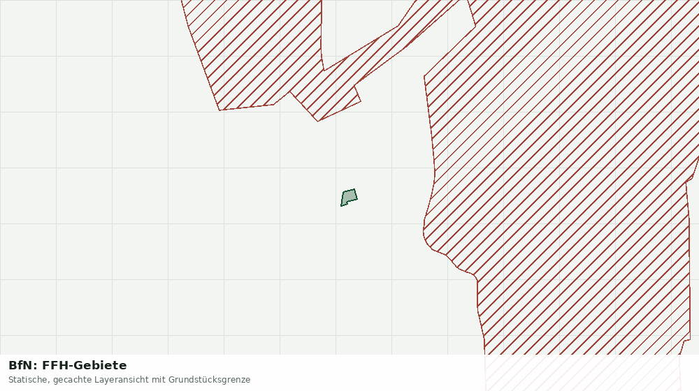 Statische Kartenansicht: BfN: FFH-Gebiete