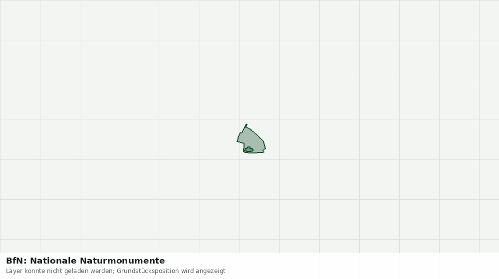 Statische Kartenansicht: BfN: Nationale Naturmonumente