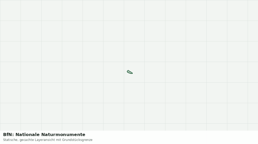 Statische Kartenansicht: BfN: Nationale Naturmonumente