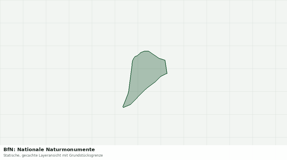 Statische Kartenansicht: BfN: Nationale Naturmonumente