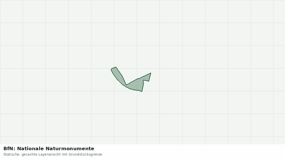 Statische Kartenansicht: BfN: Nationale Naturmonumente