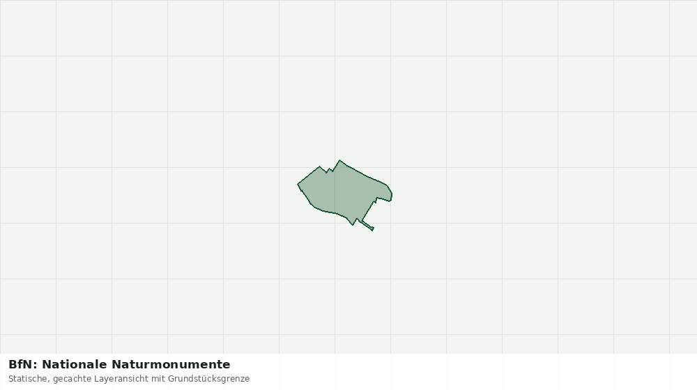 Statische Kartenansicht: BfN: Nationale Naturmonumente