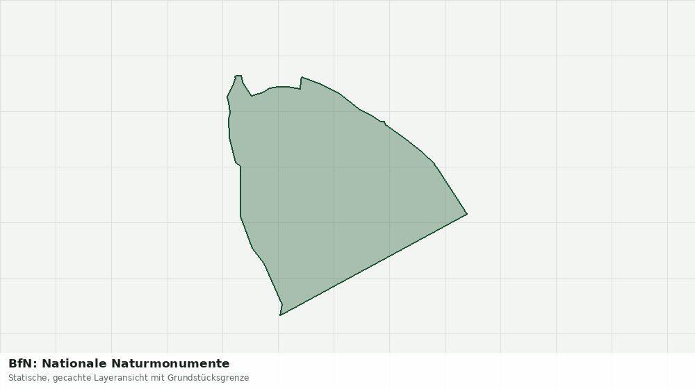 Statische Kartenansicht: BfN: Nationale Naturmonumente