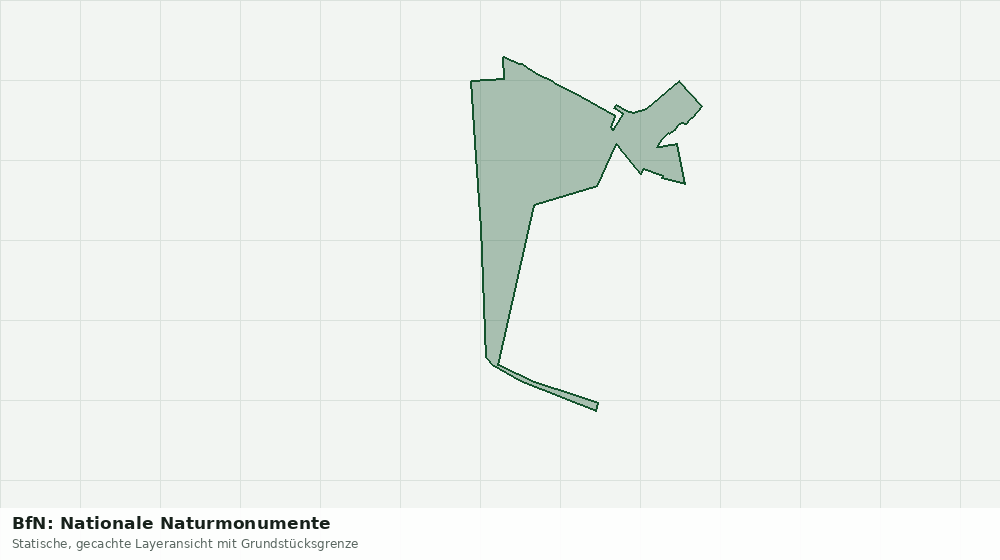 Statische Kartenansicht: BfN: Nationale Naturmonumente