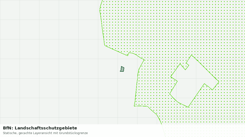 Statische Kartenansicht: BfN: Landschaftsschutzgebiete