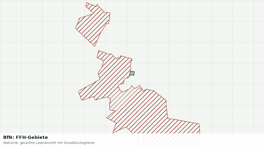 Statische Kartenansicht: BfN: FFH-Gebiete