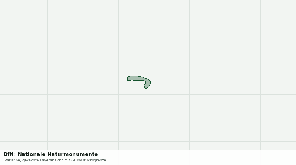 Statische Kartenansicht: BfN: Nationale Naturmonumente