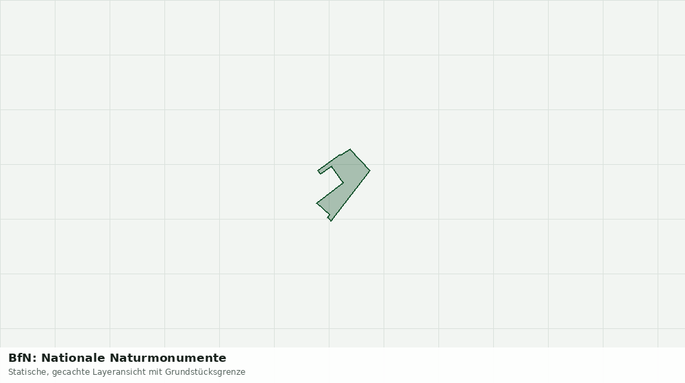 Statische Kartenansicht: BfN: Nationale Naturmonumente