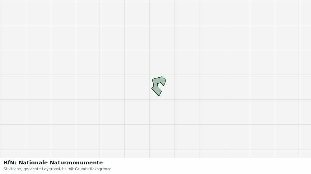 Statische Kartenansicht: BfN: Nationale Naturmonumente