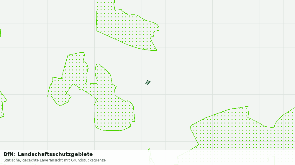 Statische Kartenansicht: BfN: Landschaftsschutzgebiete