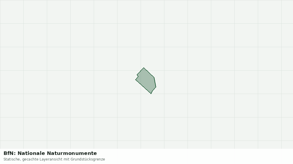 Statische Kartenansicht: BfN: Nationale Naturmonumente