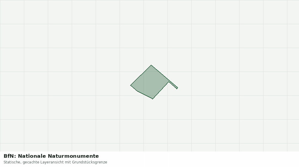 Statische Kartenansicht: BfN: Nationale Naturmonumente