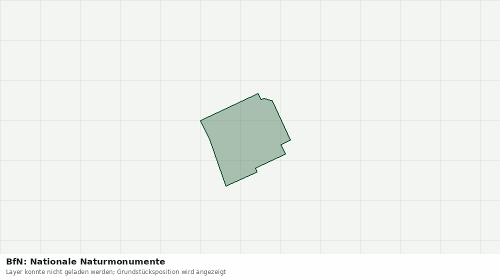 Statische Kartenansicht: BfN: Nationale Naturmonumente