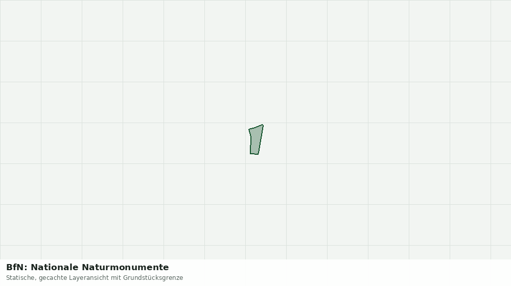 Statische Kartenansicht: BfN: Nationale Naturmonumente