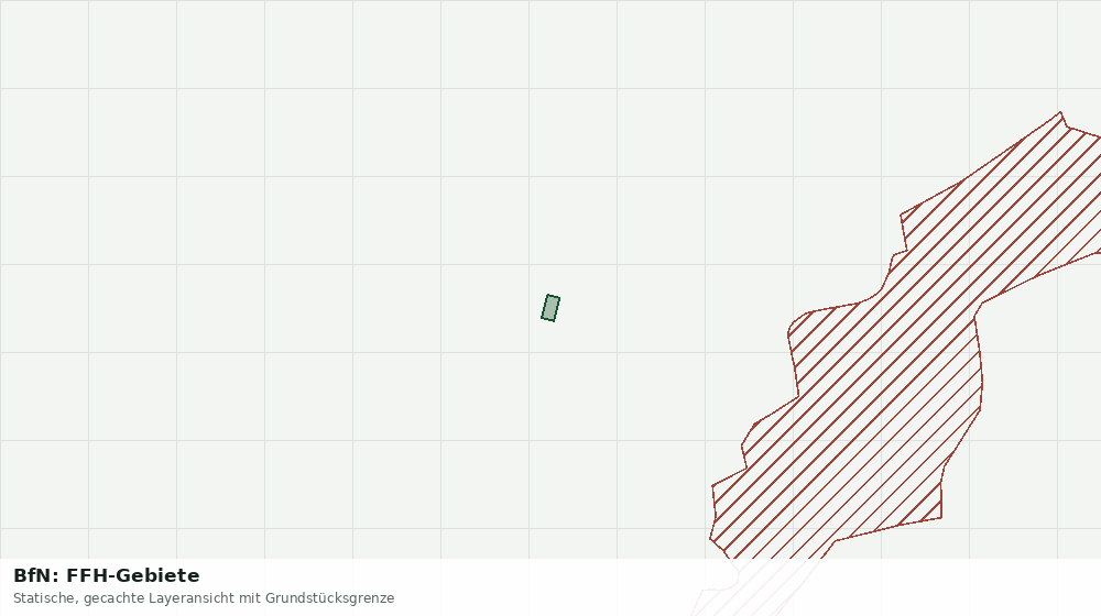 Statische Kartenansicht: BfN: FFH-Gebiete