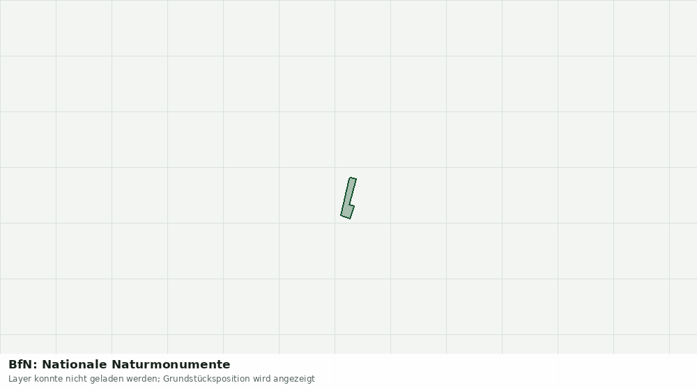 Statische Kartenansicht: BfN: Nationale Naturmonumente