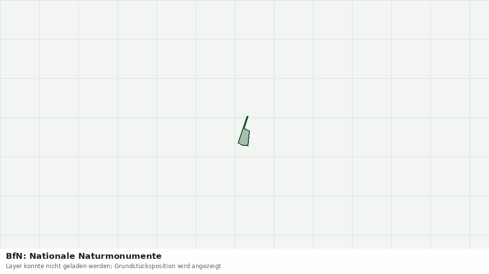 Statische Kartenansicht: BfN: Nationale Naturmonumente