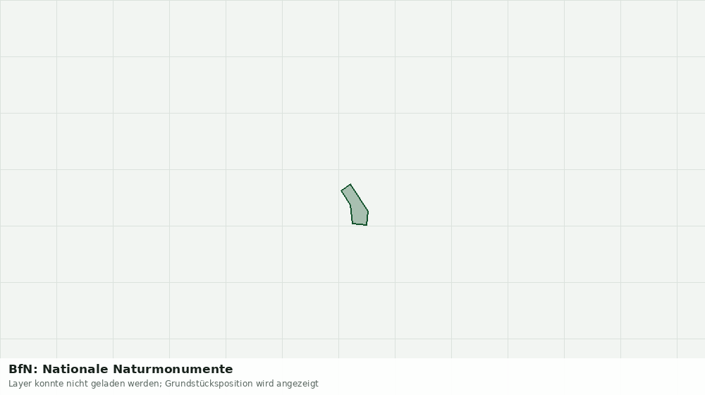 Statische Kartenansicht: BfN: Nationale Naturmonumente