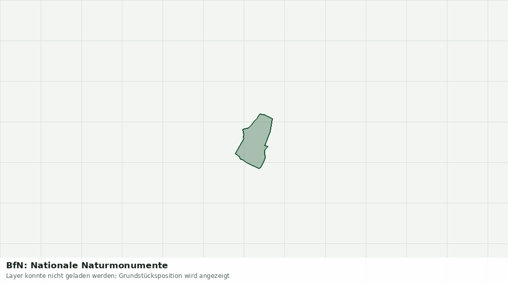 Statische Kartenansicht: BfN: Nationale Naturmonumente