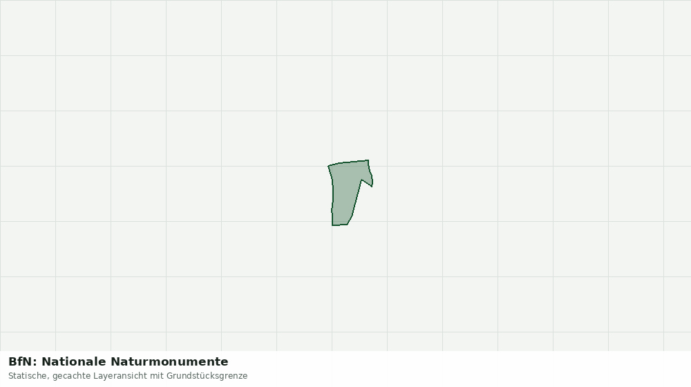 Statische Kartenansicht: BfN: Nationale Naturmonumente