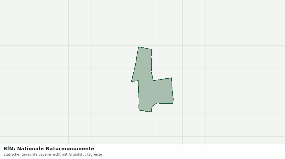 Statische Kartenansicht: BfN: Nationale Naturmonumente