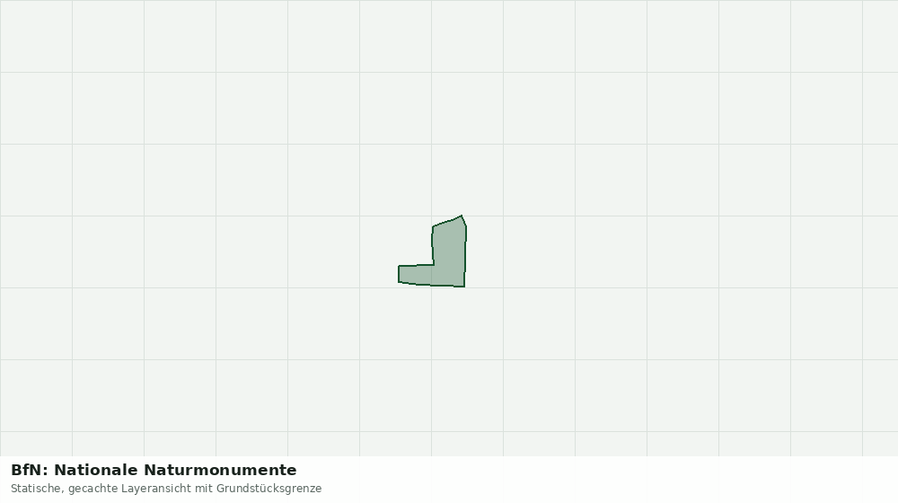 Statische Kartenansicht: BfN: Nationale Naturmonumente