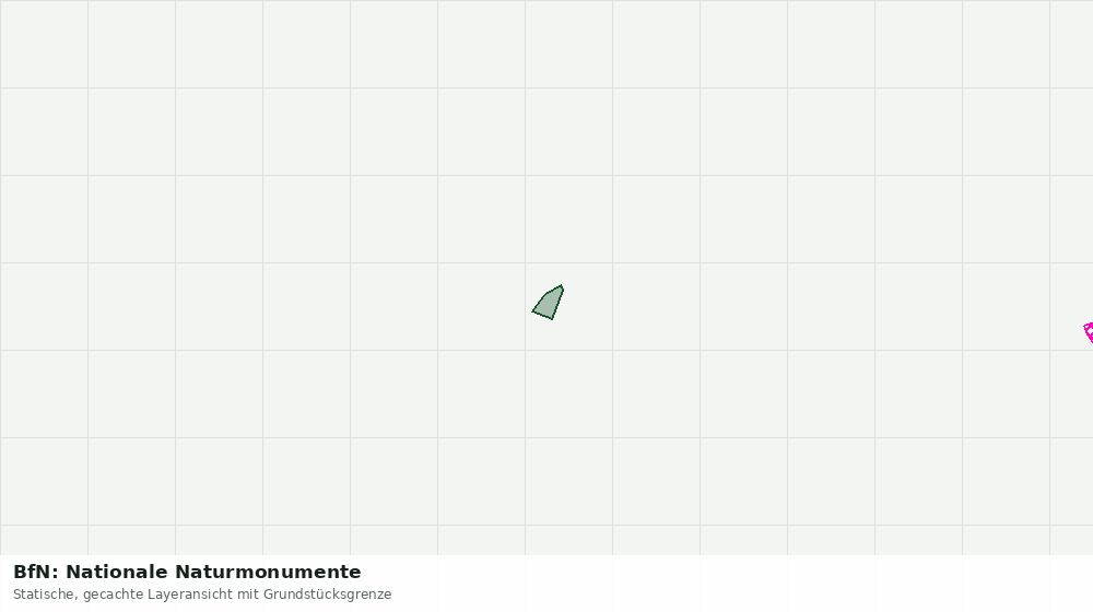Statische Kartenansicht: BfN: Nationale Naturmonumente