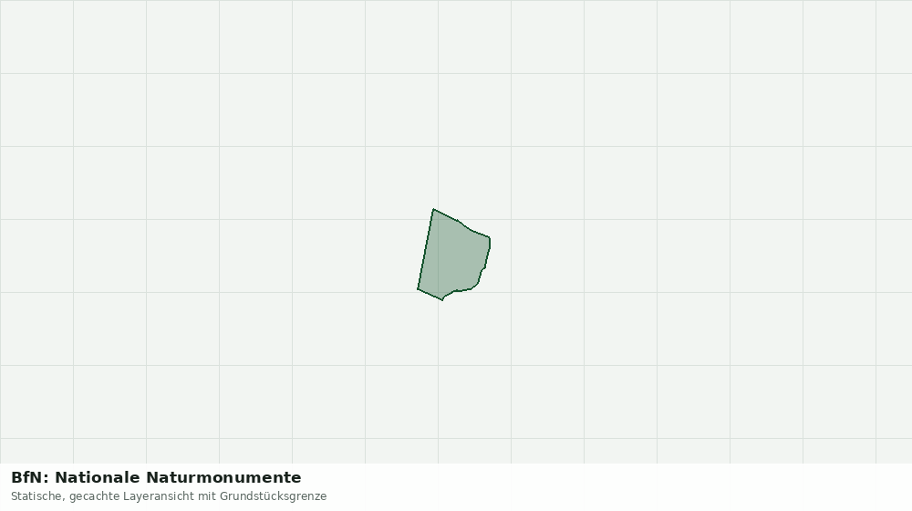Statische Kartenansicht: BfN: Nationale Naturmonumente