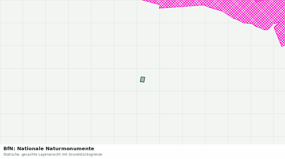 Statische Kartenansicht: BfN: Nationale Naturmonumente