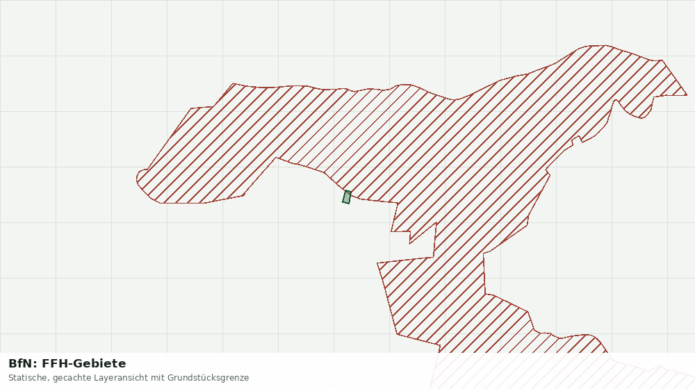 Statische Kartenansicht: BfN: FFH-Gebiete