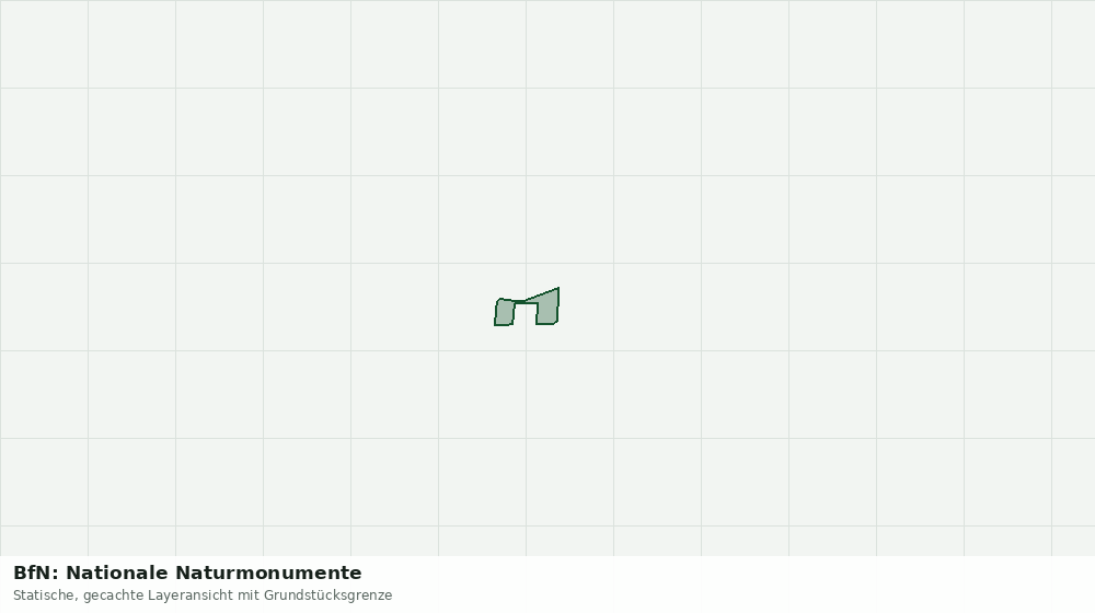 Statische Kartenansicht: BfN: Nationale Naturmonumente